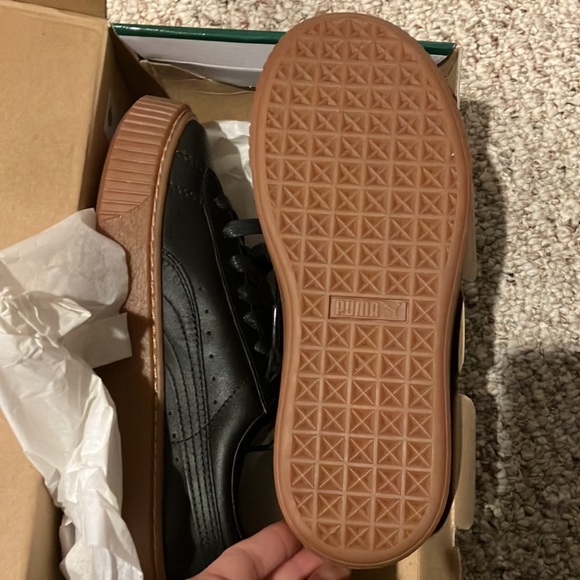 PUMA Basket Platform Core 'Black Gum' 364040-02 womens - Picture 10 of 16